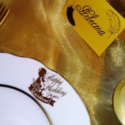 Декор Gold 18 «Happy Wedding to you»